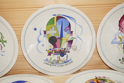 Villeroy & Boch Le Ballon (6) Salad Plates, 8" (G63) - Picture 4 of 16