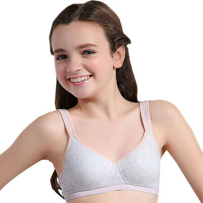 Upholding Cotton Girl Bra Gathering Thin Style Wireless Summer Underwear  Women