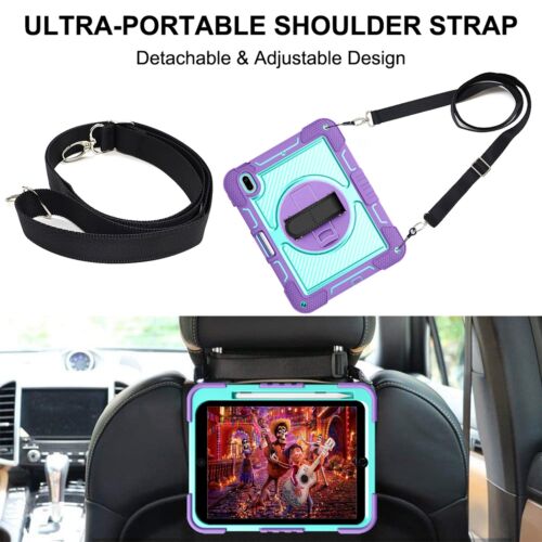 Funda con correa para el hombro resistente a prueba de golpes con soporte de goma 10.9" 10.ª generación para Apple iPad - Imagen 7 de 65
