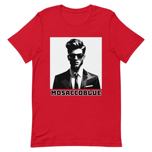 MOSACCOBLUE SUITED Unisex t-shirt - Picture 11 of 22