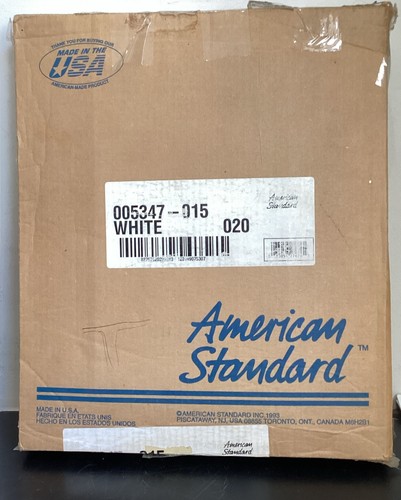 American Standard Toilet round seat. White. 005347-015. - Picture 7 of 7