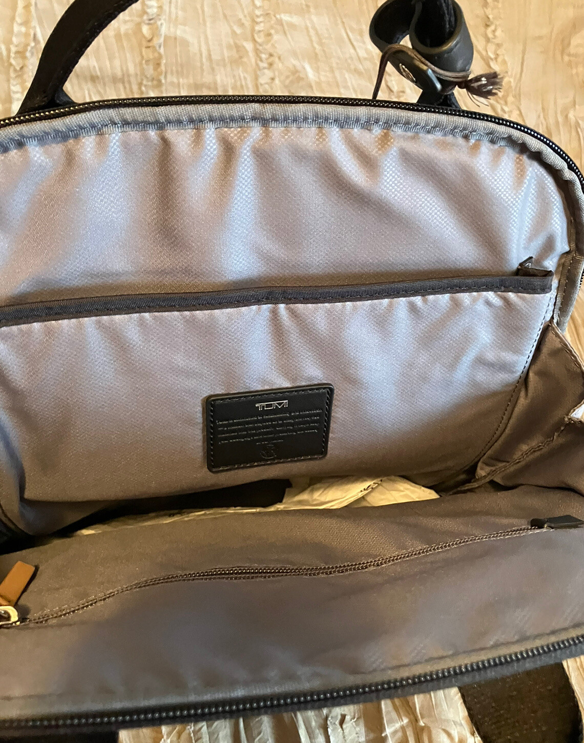 TUMI Voyageur Essential Backpack w/ Laptop Pocket 1397181041 Black NEW eBay