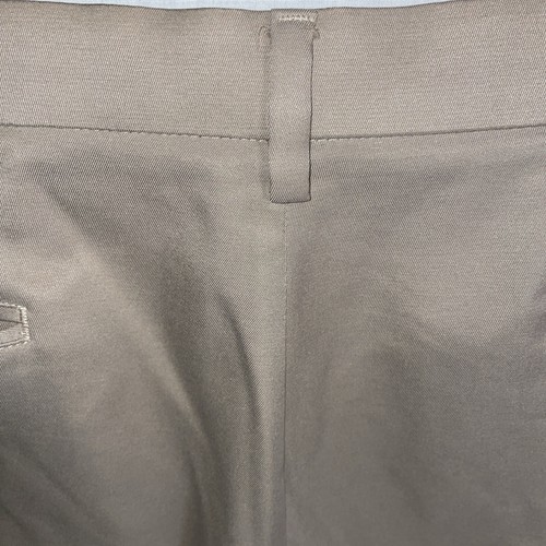 Roundtree & Yorke Mens Chino Golf Shorts Size 46 Khaki Beige Zip Fly Belt Loops - Picture 9 of 12
