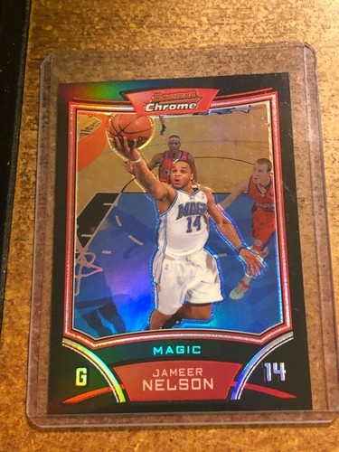 Jameer Nelson #46 2008 Bowman Chrome card