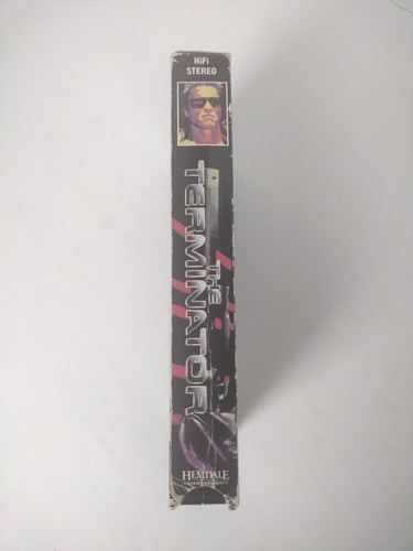 The Terminator (VHS, 1991) Cool Old Rare Hemdale Release - Picture 3 of 6