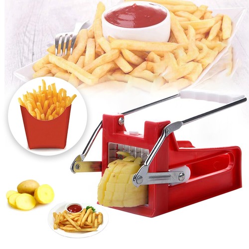 Stainless Steel Blade French Fry Cutter Potato Vegetable Slicer Chopper Dicer US - Picture 3 of 9