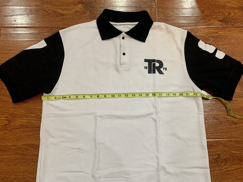 Tycoonrebel San Jose California 1979 XXL weiß, schwarz Custom Slim Fit Poloshirt - Bild 10 von 12