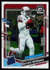 2023 Donruss Optic Garrett Williams Rated Rookie  Arizona Cardinals