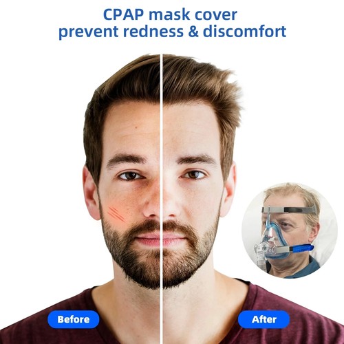 Compatible for Satin CPAP Strap Covers Breathable CPAP Mask Cushions Universa... - Picture 5 of 6