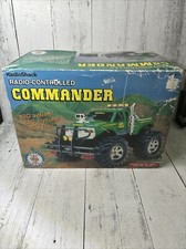Vintage Radio Shack Commander 60-4181 RC Truck Green with Original Box Manual