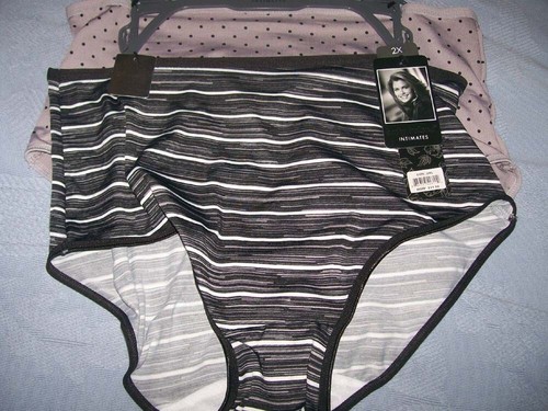 KATHY IRELAND MY FAVORITE EVERYDAY BRIEFS 2X 2 PAIR NWT