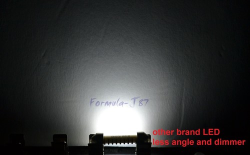 LED Light Canbus Error Free DE3425 5W Blue 10000K Two Bulb License Plate OE Show - Picture 8 of 12