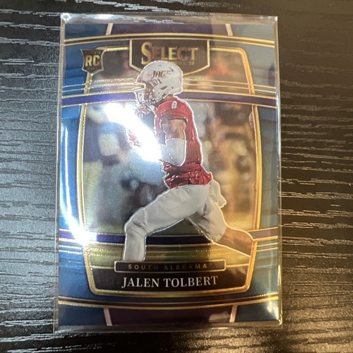 2022 Panini Select Draft Picks #14 Jalen Tolbert Rookie Card - Bild 2 von 3