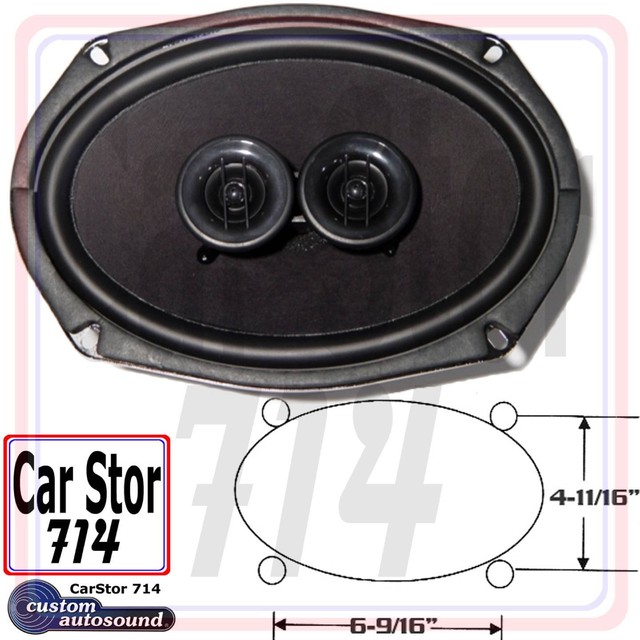 dual voice coil speaker 6x9