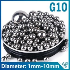 G10 Bearing Steel Ball Dia 1mm - 10mm High Precision Bearing Balls Smooth Ball