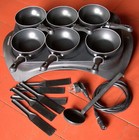 Appareil à CREPIERE WOK party FONDUE crêpes RACLETTE poêlon  SILVERCREST