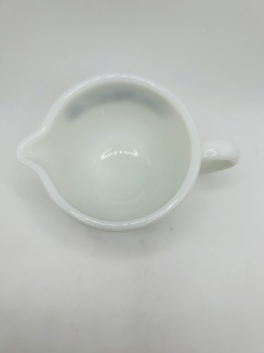 Pyrex Old Town Blue Onion Creamer Vintage White Milk Glass 2.75” Corning - Picture 2 of 7
