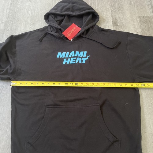 Miami Heat Mitchell & Ness Hardwood Classics Hoodie New Size Large NBA - Picture 8 of 11