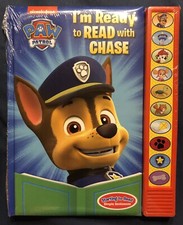 Nickelodeon Paw Patrol I'm Ready to Read with Chase Play-A-Sound Book New
