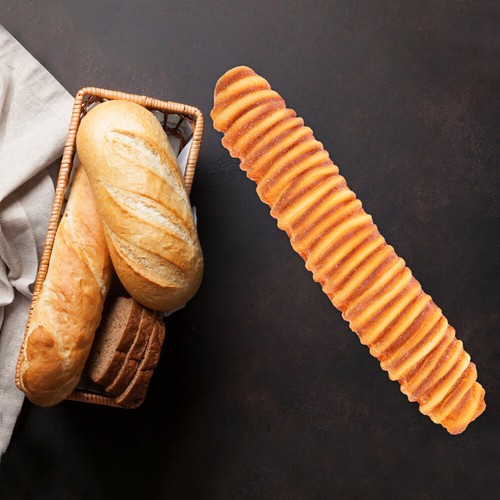 3pcs Simulation Bread Model Fake Bread Decor Photography Fake Bread Table Decor - 第 12/12 張圖片
