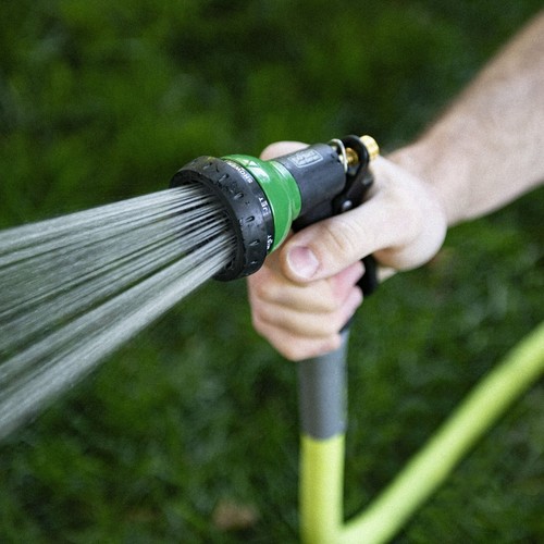 NUOVO Expert Gardener resistente 8 modelli metallo spruzzatore ugello irrigazione tubo - Foto 10 di 10