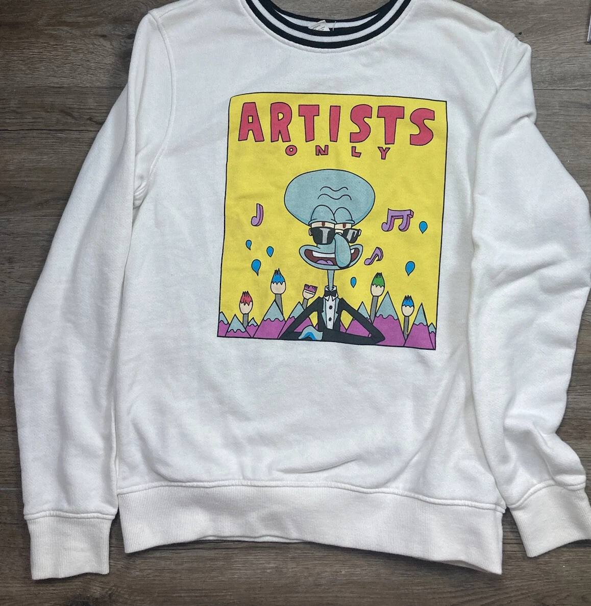 Spongebob sweatshirt forever 21 sale