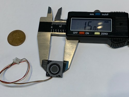 DELTA BSBX103HK-00C7E 1504 DC3.3V 0.06A 15mm mini micro blower fan cooling - Afbeelding 5 van 8