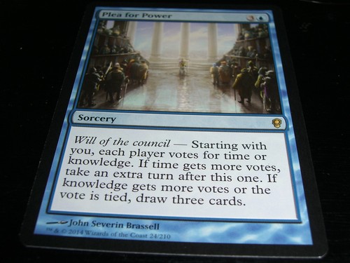 Magic the Gathering: Conspiracy - Plea for Power Rare Card [x1] MTG - Picture 1 of 2