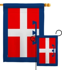 Piedmont Garden Flag Regional Italy Regions Decorative Gift Yard House Banner