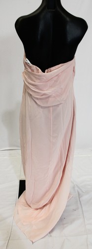 Birdy Grey Women's Kira Chiffon Bridesmaid Dress CD4 Blush Pink Size XL NWT - Picture 6 of 6