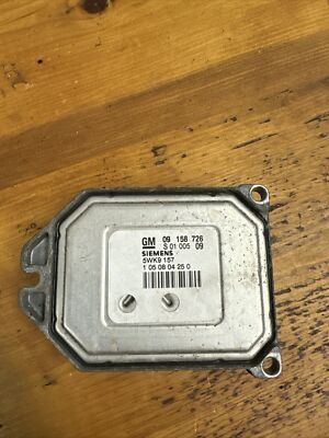 VAUXHALL OPEL ZAFIRA a 2002 Z18xe Engine ECU Set 09158726 Siemens