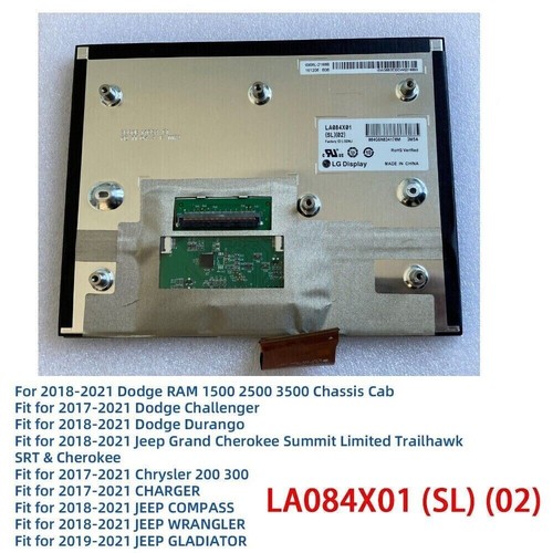 18-2021 Dodge RAM 1500 2500 3500 4500 8.4" Uconnect LCD Monitor Touch Screen US - Picture 4 of 16