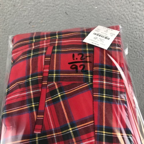 New women's J Crew Factory tartan plaid pant size 18 - Picture 11 of 11
