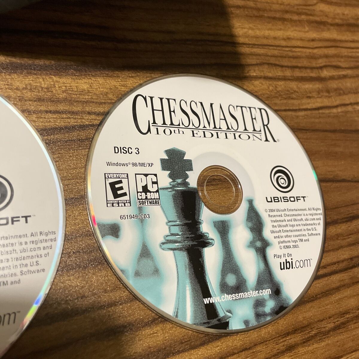 Chessmaster 10th Edition Computer Chess Game PC Complete w/ Manual Josh  Waitzkin