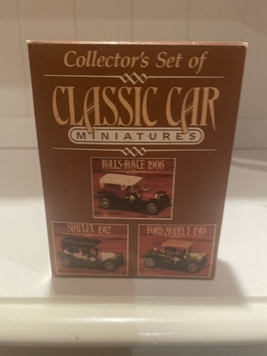 Vintage Collector’s Set of 6 Classic Car Miniatures - Picture 5 of 8