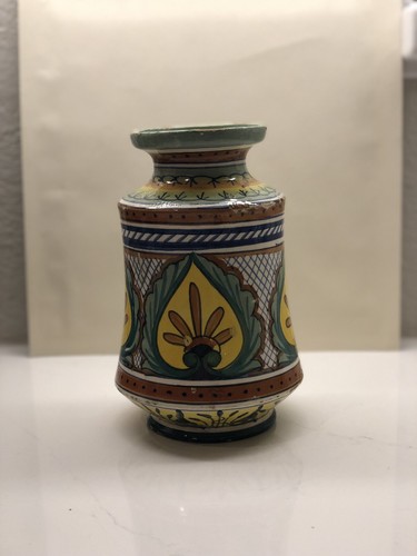 Antique Gualdo Tadino Italy Vase 1920’s Cooperativa Ceramisti - Picture 7 of 12