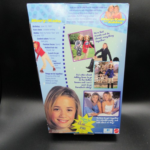 Mattel - Vintage Mary-Kate And Ashley - Mary-Kate Horseback, Pajama Doll Boxed - Picture 3 of 13