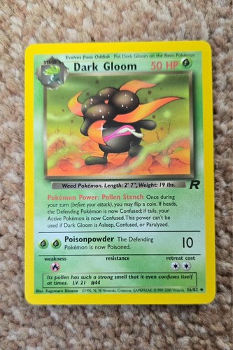 Team Rocket Pokemon Karten 1999 Non Holo, Rare. Dunkles pokemon - Bild 32 von 34