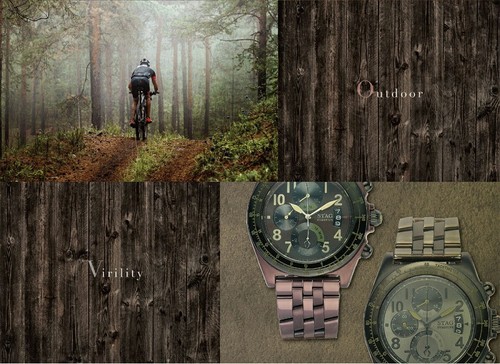 Herrenuhr, STAG TYO, STG007B, japanisches Hochleistungs-Chronographenwerk - Bild 8 von 30