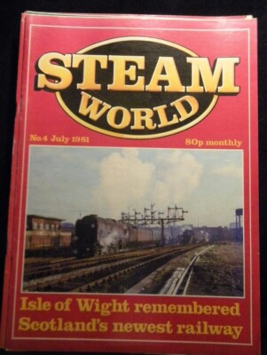 Steam World #4 1981 Juli Isle of Wight Schottland Industrial twilight Scarborough