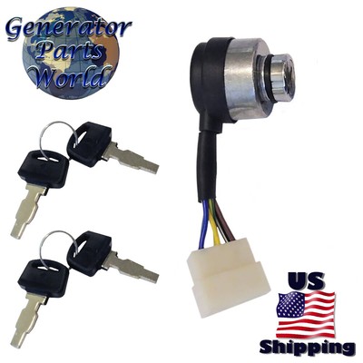 DuroMax Ignition Switch w/ 4 Keys for XP10000EH XP12000E XP12000EH