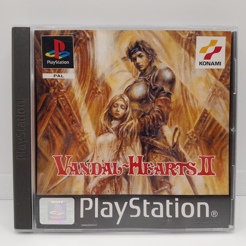 Vandal Hearts II 2 | Sony PlayStation PS1, UK PAL | Boxed No Manual - Picture 1 of 8