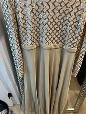 Elegant gown modest Long Sleeve Fully Lined Sequin Dress For Wedding/party/event