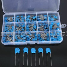 300pcs 15 value High Voltage Ceramic capacitors Assortment assorted Kit NEW