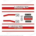 Fits Mariner 1984 - 1990 75hp Outboard Motor Decal Kit