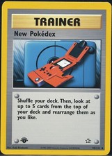 Pokemon 1st Edition New Pokedex 95/111 Neo Genesis - Near Mint