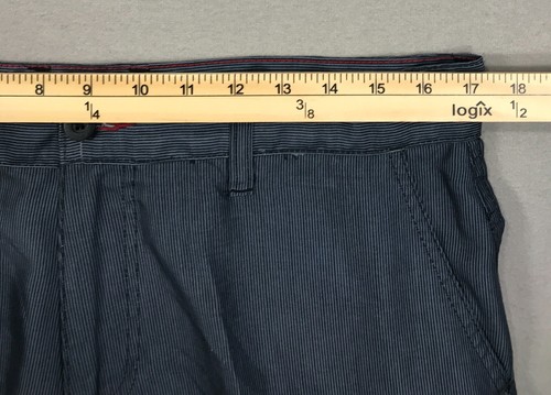 Pantalones Cortos Burnside Board Para Hombre 33 Gris Traje de Baño Bolsillos de Carga Cremallera Playa Surf Fiesta - Imagen 8 de 10