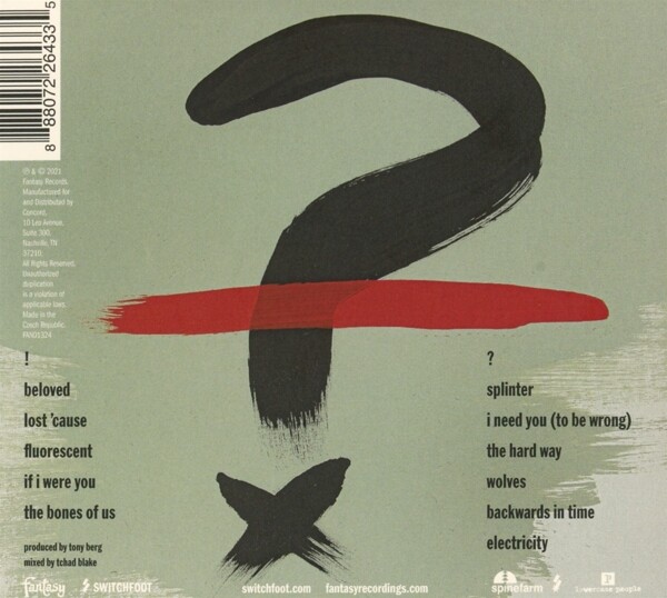 Thumbnail - Switchfoot - Interrobang Cd Neu