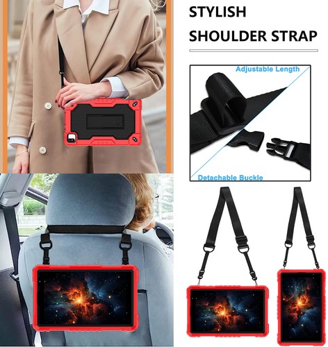 Funda para Tabletas Dialn Foxx T8 Pro 8 pulgadas Niños Híbrida a Prueba de Golpes en Soporte Stra - Imagen 58 de 145