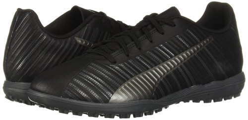 PUMA Men's PUMA ONE 5.4 TT Shoe Puma Black-Puma Black-Puma Aged Silver 10.5 M US - Picture 7 of 7